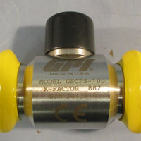 GPI GSCPS-100 Sanitary Turbine Flow Meter 1" ID 316SS 6.7 to 67 GPM