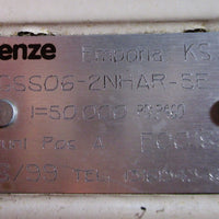 Lenze GSS062NHAR5E Gearbox 1.75" Bore Speed Reducer 50:1 Ratio NOS
