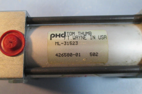 phd Tom Thumb ML31523 Double Action Pneumatic Cylinder NOS