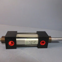 MILLER FLUID POWER PNEUMATIC CYLINDERS 200 PSI, 2" STROKE, 1 1/2" BORE DAL74B4N