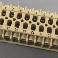 Epic H-BE 16 BS Female Connector 16-Pin 600VAC 6kV H-BE16BS Lot of 2