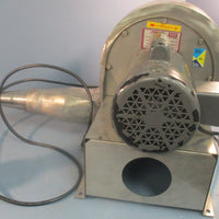 Peerless Electric PW9 High Pressure Radial Blower Class 1 3500 rpm Baldor Motor