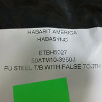 Habasit Timing Belt ETBH5027 50ATM103950J PU Steel T/B w/ False Tooth NEW