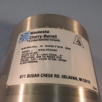 Waukesha Cherry-Burrell WVALVE00390 Sanitary Shut-Off Divert Valve W62TT 2.0"
