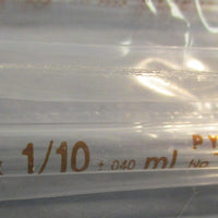 Corning Pyrex 70855 Glass Pipette 51/10 ML 135/8" Length Box of 6