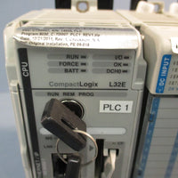 AllenBradley 1769L32E /Ser A Processor/Controller with DC I/O Cards