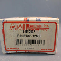 AMI UR205 Ball Bearing Insert 25mm Bore 52mm OD Set Screw Wide Inner Ring 31 WD