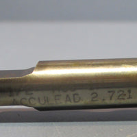 Brubaker 1/2" HSS 1H Acculead 2.721 Professionally CNC Resharpened End Mill