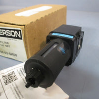 Wilkerson  Pneumatic Air Filter Max 150 PSI 1/4" NPT 5 Micron F0802SK00