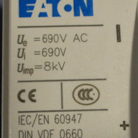 Eaton NZMB2-A63-BT-NA Circuit Breaker Moeller Series 3 Pole 63A 440VAC