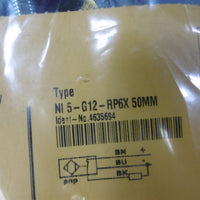 NIB Sealed Turck NI5-G12-RP6X Inductive Proximity Sensor Switch