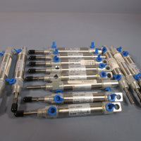 Lot of 13 SMC Double Actuating Air Cylinder NCMC075UIA000744 15/8" Stroke