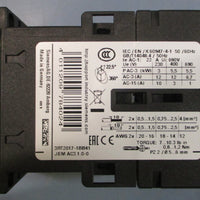 Siemens 3RT20171BB41 DC24V Contactor, 20A, 5kA, 600V, 3PH