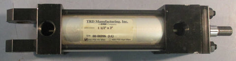 TRD Manufacturing Pneumatic Cylinder 3" Stroke 11/2" Bore 250 PSI Air Max