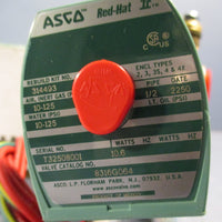 ASCO Solenoid Valve 24VDC 120VAC 1/2"NPT 10125/150psi 8316G064
