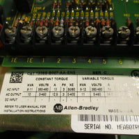 ALLENBRADLEY 1336 Plus AC DRIVE ADJUSTABLE FREQUENCY SERIES C 1336SB007AAEN3