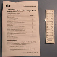 Allen Bradley 1756IF6I Ser A ControlLogix 6 Point Isolated A/I Module 1756-IF6I