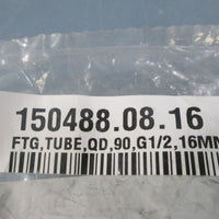 Festo QSLG1/216 Push In L Fitting  New