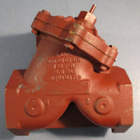 Aquamatic V42H-0021-00000 Cast Iron Y-Pattern Diaphragm Valve F150 2-1/2" 125PSI