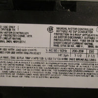 Siemens Fastbus Combination Motor Starter 3RA11254BD261AK6