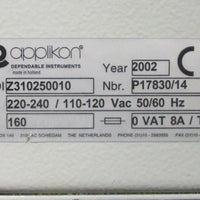 Applikon Bioreactor ADI 1025 Bio Console w/ ADI 1010 Bio Controller 91213 Hrs Up