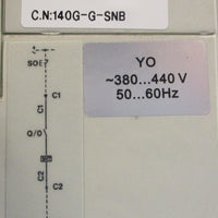 Allen Bradley 140GI3C4D16SBKA Ser A Molded Circuit Breaker 4 Pole 160A 600V