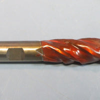 Brubaker 5/8" HSSCO 1E Acculead 3.401 4 Flute Pro CNC Resharpened End Mill