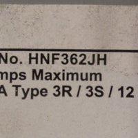 Siemens HNF362JH Heavy Duty Safety Switch Disconnect Switch 60A 600V 3-Pole