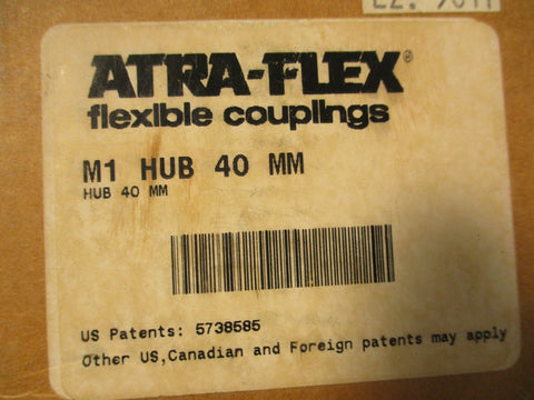 AtraFlex M1 HUB 40 MM Flexible Coupling 31/8" Length 13/4" Height