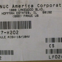 Fanuc A06B6127H202 Ser E Servo Amplifier 565670VDC Input 2.1kW 480VAC Output