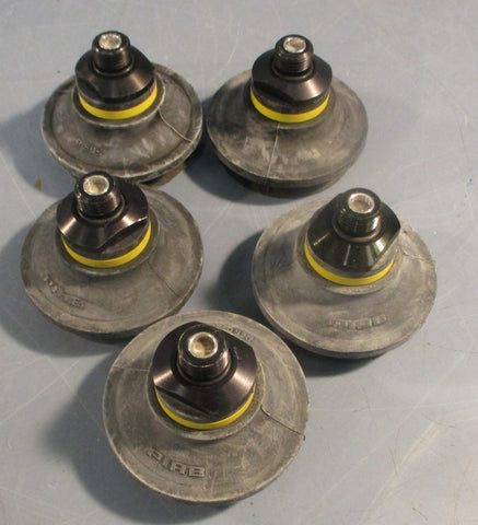 PIAB B50-2 Short Bellows Vacuum Suction Cup 50mm OD (Lot of 5)