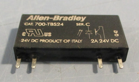 Allen Bradley 700-TBS24 Series C Solid State Relay 24 VDC 2 A