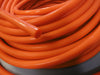 80' Feet of Eagle Orange 85 9/16" Poly Round Belting Solid 1032018