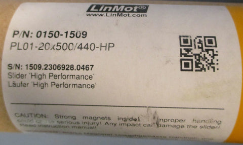 LinMot 01501509 High Performance Slider PL0120x500/440HP 500mm L Sealed