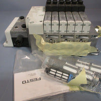 FESTO MANIFOLD VALVE TERMINAL ASSEMBLY VTSAFB 50EF33GCQPS44PNVSM3AKKJKG