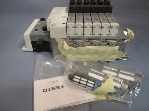 FESTO MANIFOLD VALVE TERMINAL ASSEMBLY VTSAFB 50EF33GCQPS44PNVSM3AKKJKG