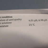 Endress+Hauser CPF81LH11A8 pH Electrode Sensor For Liquid Analysis