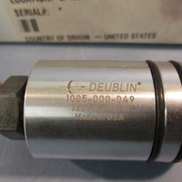 DEUBLIN 1005-000-049 ROTARY UNION UNION SM 1/4 BSP RIGHT HAND