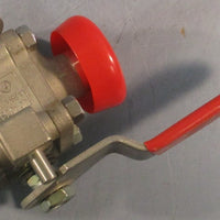 Flowserve Worcester Controls A351 CF3M Ball Valve Three-Way A351CF3M