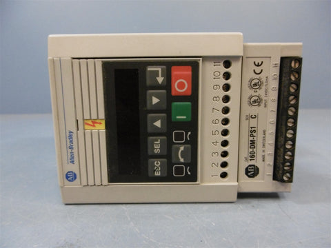 New Allen Bradley 160BA02NPS1P11 Variable Speed Drive .75HP