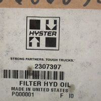 Hyster 2307397 Filter  Oil With Bulkhead For Hyster Forklift NIB