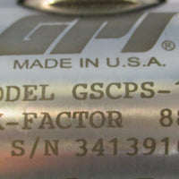 GPI GSCPS-100 Sanitary Turbine Flow Meter 1" ID 316SS 6.7 to 67 GPM
