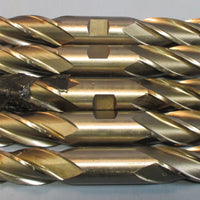 Lot of 5 Putnam 1" HS Double End Mills 4 Flute 1 Lead 5.432 & 4 Lead 5.441