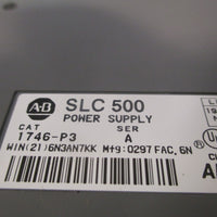 AllenBradley SLC 500 Power Supply Module Ser. A Cat# 1746P3