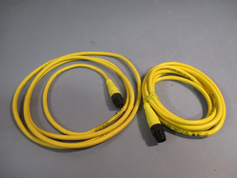 Lot of (2) Woodhead/Brad Harrison Quick Connect Cordset 702006D02F060