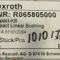 Rexroth R065805000 Compact Linear Bushing  50mm Shaft Dia Without Seal