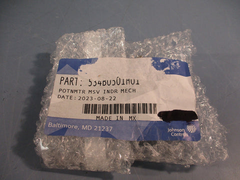 JOHNSON CONTROLS Part# 534B0501H01 Slide Potentiometer