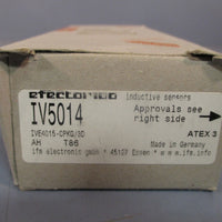 IFM EFFECTOR100 INDUCTIVE PROXIMITY SENSOR IV5014