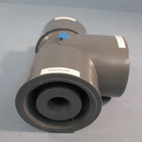NIBCO SCH80 PVC 2.0" NPT, STRAIGHT TEE, EJECTOR 20 TO 250PSI 140 DEG 1070376