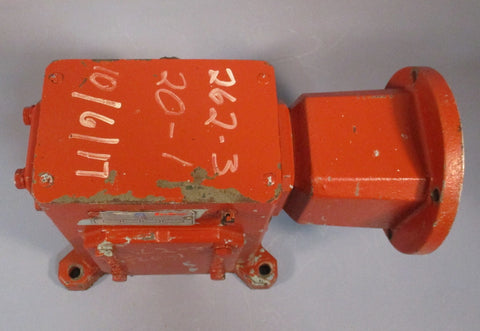 Grove Gear TM1262-3 Gear Reducer Flexaline 20:1 Ratio 2.39 input HP right output
